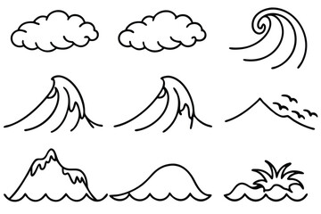 Ocean Wave Tsunami   File Designs