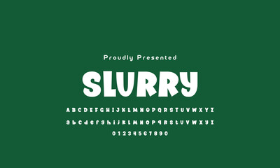 Vector Illustration Playful Handmade Typography. Font For Kids and Games. Kids style colorful font design, playful childish alphabet, letters and numbers vector illustration