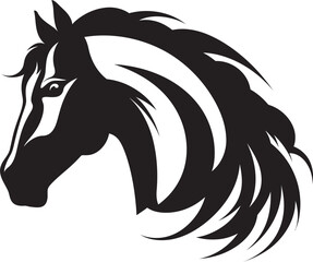 Obraz premium Horse Silhouettes as a Symbol of Heritage Their Role in Representing Equestrian Culture