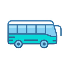 Coach Bus Icon Design