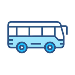 Coach Bus Icon Design