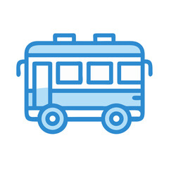 Public Bus Icon Design