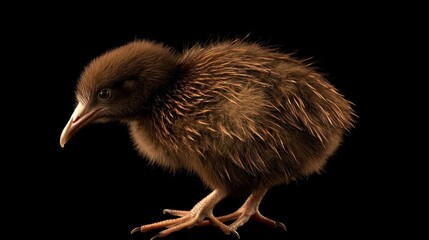 New Zealand little brown kiwi, Apteryx mantelli