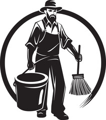 The Journey of Cleaning A Janitor  Mop and Bucket as Tools of Change