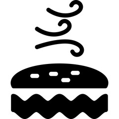 Summer Breeze Glyph Icon