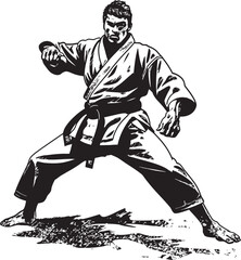 Karate Fight Dynamics Understanding the Interaction of Technique and Strategy