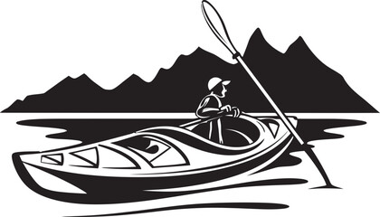 Kayaking the Vertical Way Embracing Adventure and Stillness Together