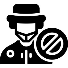 Corruption Reform Glyph Icon