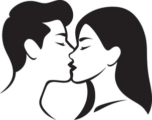 In Each Other  Embrace The Passionate Kiss That Defines Their Love Story