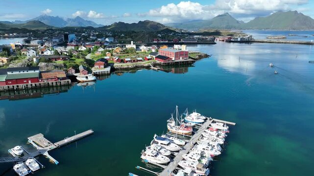 Ballstad, Lofoten Islands, Norway Fishing Village