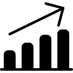 Growth Hacking Glyph Icon