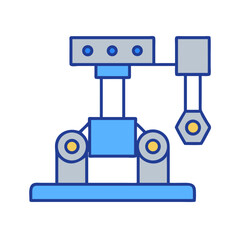 Robotic Machine Icon Design