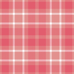 Vintage dusty pink and Mellow rose Seamless Tartan Textile Design