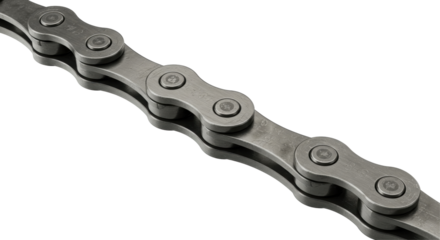 Isolated Bicycle Chain