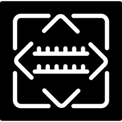 Rational Number Icon Glyph Icon