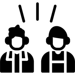 Team Harmony Glyph Icon