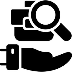 Career Expo Glyph Icon