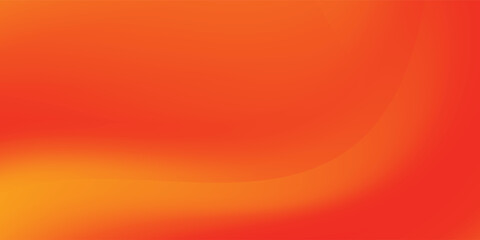 Abstract gradient background of glossy red and yellow colors. beauty curved shape composition illustration art