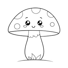mushroom vector illustration