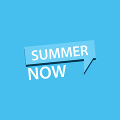 Obraz premium summer now with 3d topical background leaves.vector illustration background design.
