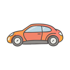 coupe icon, coupe vector illustration-simple illustration of coupe, perfect for coupe logos and icons