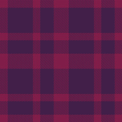 Plaid pattern seamless. Sandy red purple & Dark dark purple Tartan Textile Design. 
