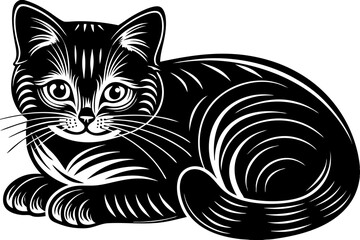 Powerful and captivating image of a wild cat in its natural environment, portraying strength, agility, and untamed beauty. Ideal for use in wildlife documentaries, nature-themed designs, conservation 