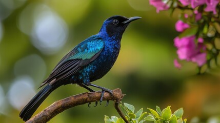Fototapeta premium outdoors, bird watching, wild, beautiful, tree, songbird, wing, eye, bird photo, bird images, natural photography, flowers, natural, nature, animal, wildlife, bird photography, nature photograph