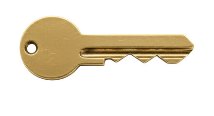 Isolated golden key