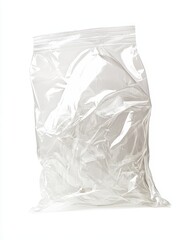 Fototapeta premium Transparent Plastic Bag A Versatile Packaging Solution for Various Needs and Purposes