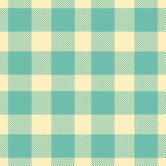 Elegant Muted pale & Pale pale teal Seamless Tartan Textile Design