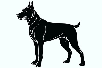 High-resolution image of a wild dog in its natural habitat, showcasing the raw energy, pack behavior, and survival instincts of this unique predator. Ideal for wildlife documentaries, educational cont