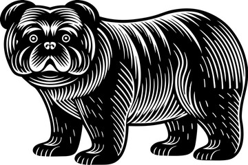 High-resolution image of a wild dog in its natural habitat, showcasing the raw energy, pack behavior, and survival instincts of this unique predator. Ideal for wildlife documentaries, educational cont