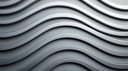 Shiny silver metallic surface reflecting soft light abstract patterns cool mood overhead shot minimalist studio setting, Realistic Photo