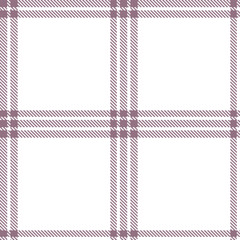 Plaid pattern seamless. Neon purple grey & Highland white Tartan Textile Design. 