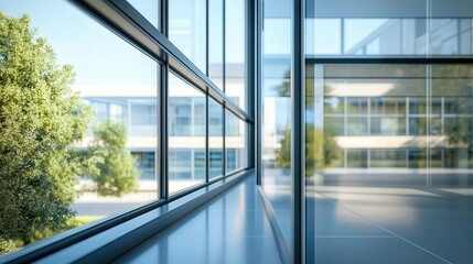 an insulating glass unit (IGU) design for energy-efficient windows. Highlight the role of low-emissivity coatings, inert gases