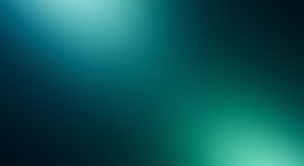 Obraz premium Abstract green and blue gradient background with soft smooth transitions and blurred patterns