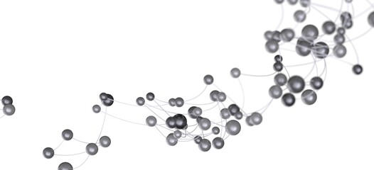 Modern network connection concept.  Ideal for tech, communication, and global business.