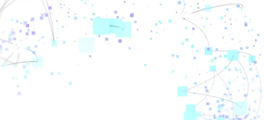 Modern abstract background with light blue and purple squares. Perfect for website banners, presentations, and more.