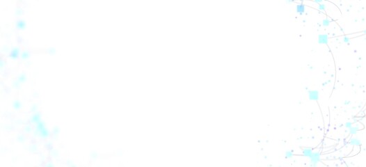 Soft, light blue particles floating on a white background. Ideal for website banners, presentations, and more.