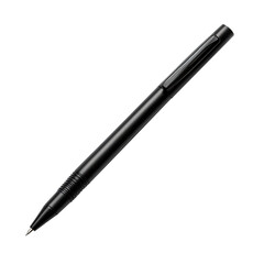 A digital pen with an LCD display for precise writing or drawing, isolated on fully transparent png background