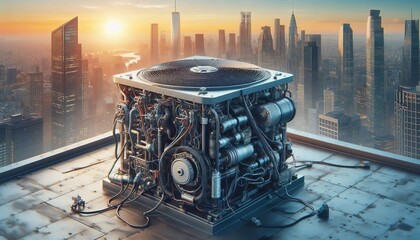 Rooftop unit RTU compressor failure Compressor burnout stops air