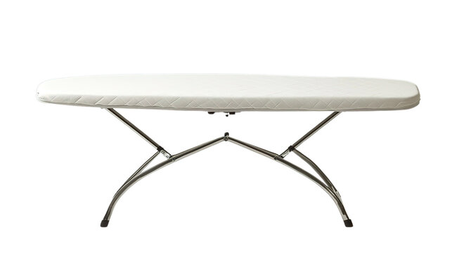Home improvement ironing board setup indoor workspace furniture minimalist design side view organization tips