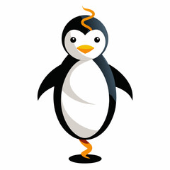 balloon penguin high resolution twisted balloon