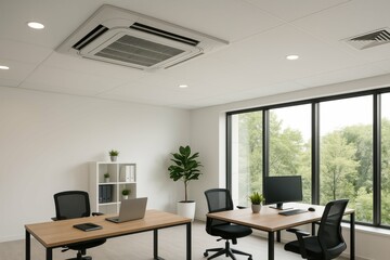 Modern Minimalist Workspace for Comfort and Productivity