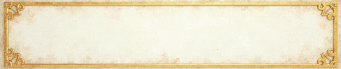 Obraz premium Golden texture, pastel frame, soft white core Antique paper effect , background, old paper, backdrop