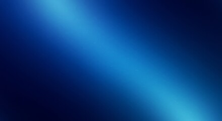 Obraz premium Vibrant blue gradient abstract background with a soft light transition and smooth color blend