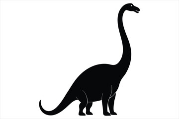 dinosaur sauropod silhouette