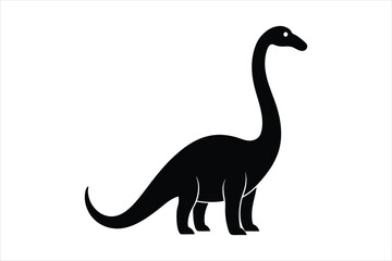 dinosaur sauropod silhouette