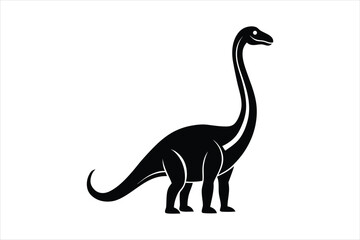 dinosaur sauropod silhouette